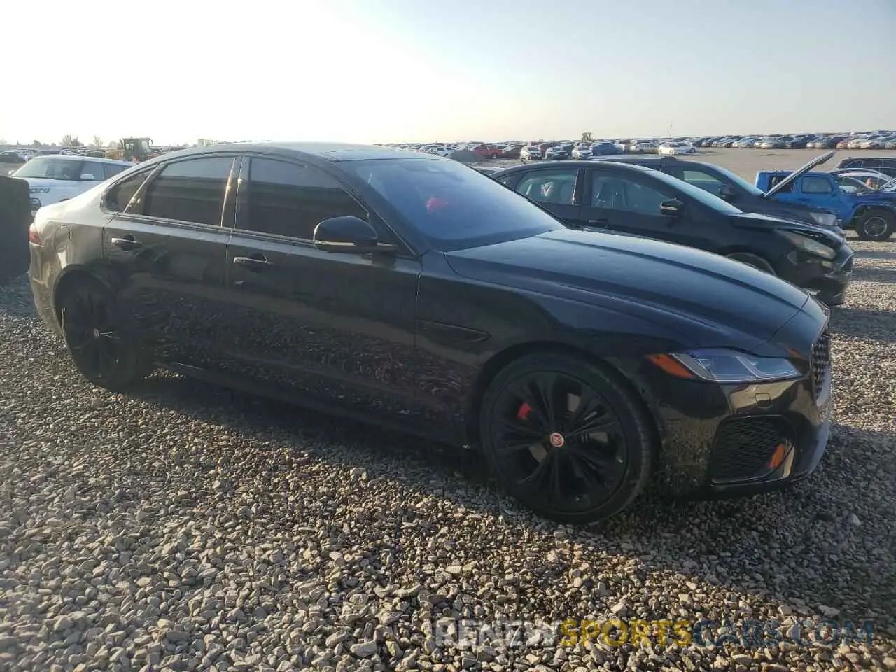 4 Photograph of a damaged car SAJBL4GX9MCY88411 JAGUAR XF 2021