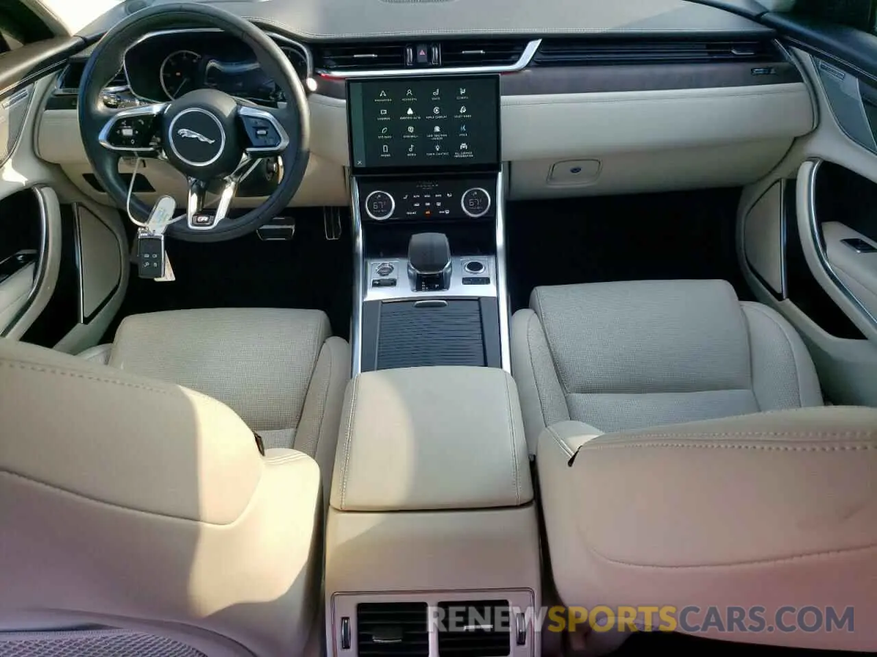 8 Photograph of a damaged car SAJBL4GX0NCY92316 JAGUAR XF 2022