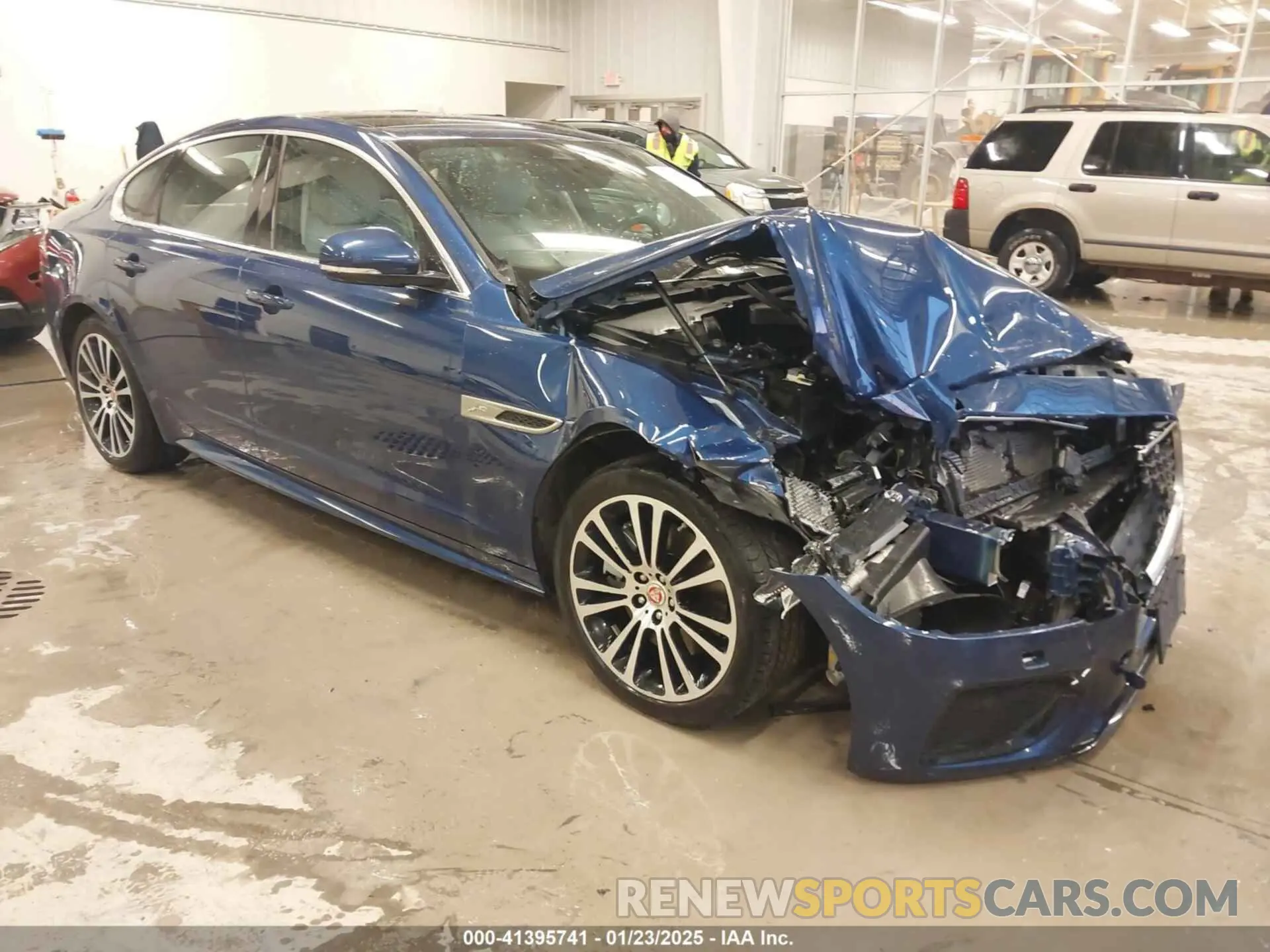 1 Photograph of a damaged car SAJBL4GX6NCY92353 JAGUAR XF 2022