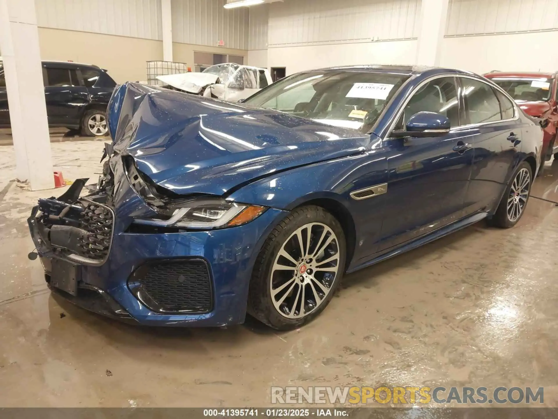 2 Photograph of a damaged car SAJBL4GX6NCY92353 JAGUAR XF 2022