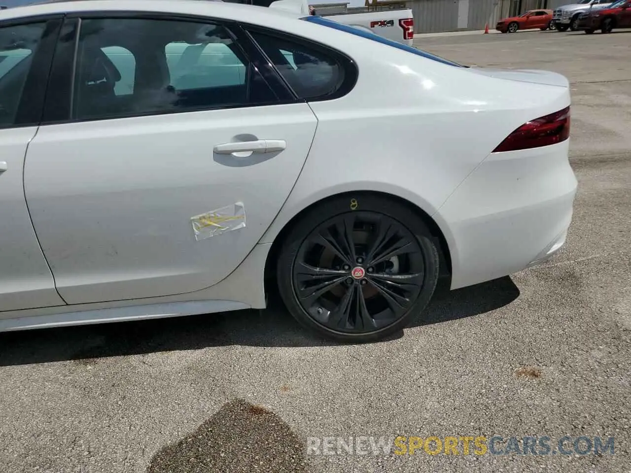 12 Photograph of a damaged car SAJBL4GXXNCY91125 JAGUAR XF 2022