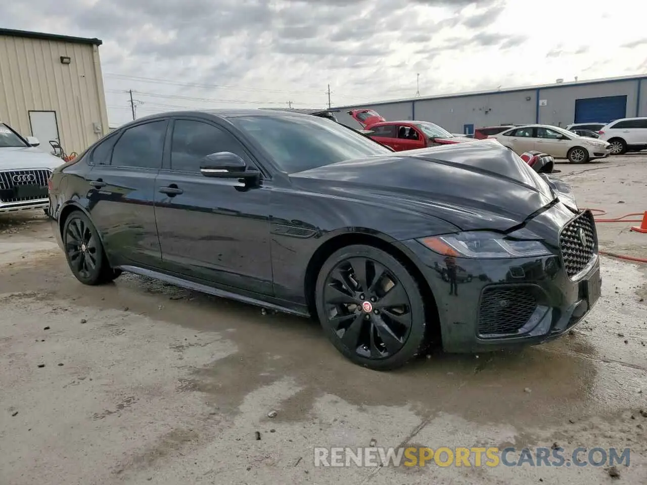 4 Photograph of a damaged car SAJBL4GX1PCY92568 JAGUAR XF 2023