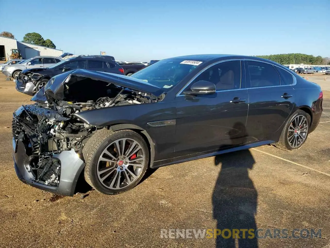 1 Photograph of a damaged car SAJBL4GX9PCY92589 JAGUAR XF 2023