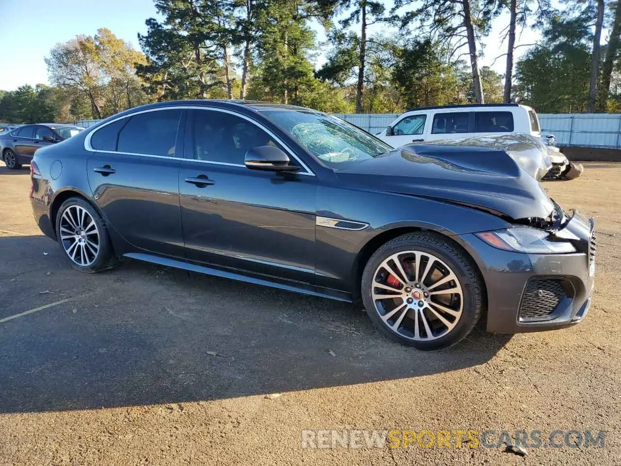 4 Photograph of a damaged car SAJBL4GX9PCY92589 JAGUAR XF 2023