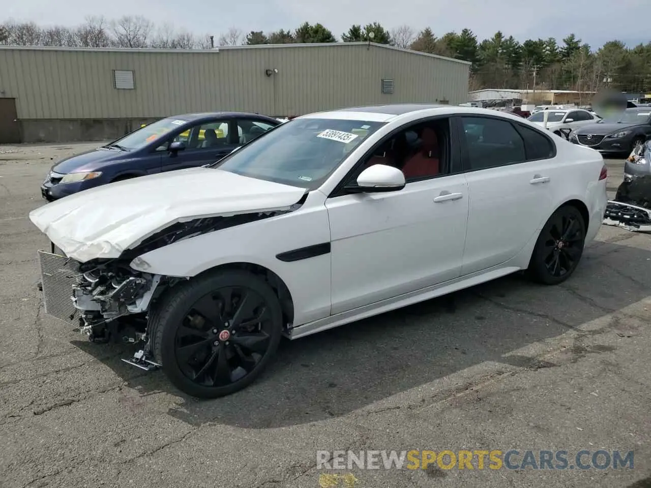 1 Photograph of a damaged car SAJBL4GXXPCY92648 JAGUAR XF 2023