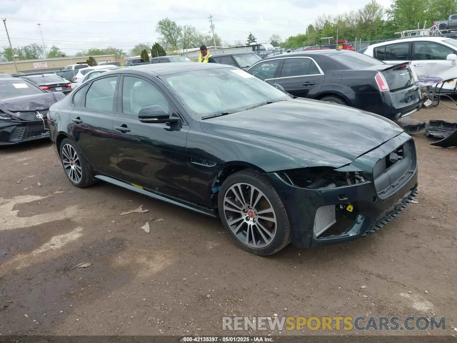 1 Photograph of a damaged car SAJBL4GXXPCY93265 JAGUAR XF 2023