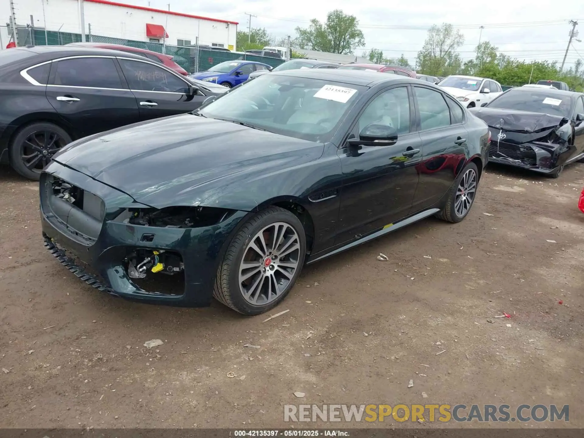 2 Photograph of a damaged car SAJBL4GXXPCY93265 JAGUAR XF 2023