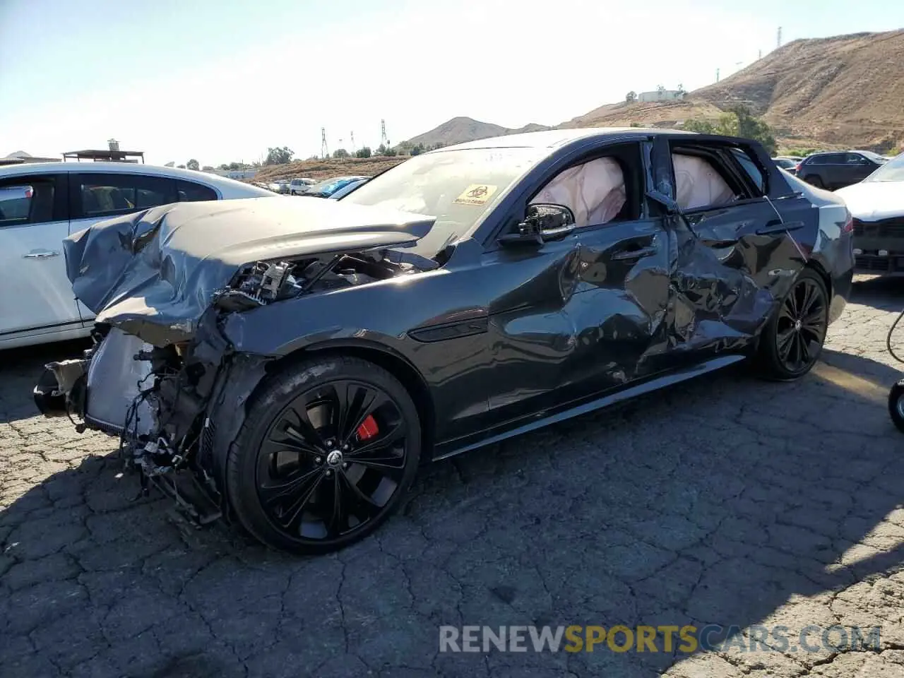 1 Photograph of a damaged car SAJB64FX3RCY94334 JAGUAR XF 2024