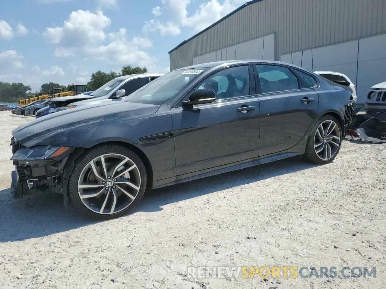 1 Photograph of a damaged car SAJB64FXXRCY94427 JAGUAR XF 2024