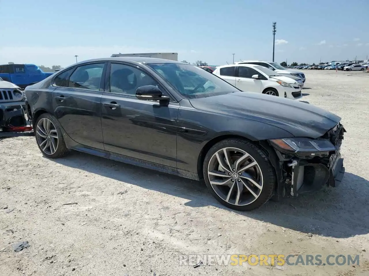 4 Photograph of a damaged car SAJB64FXXRCY94427 JAGUAR XF 2024