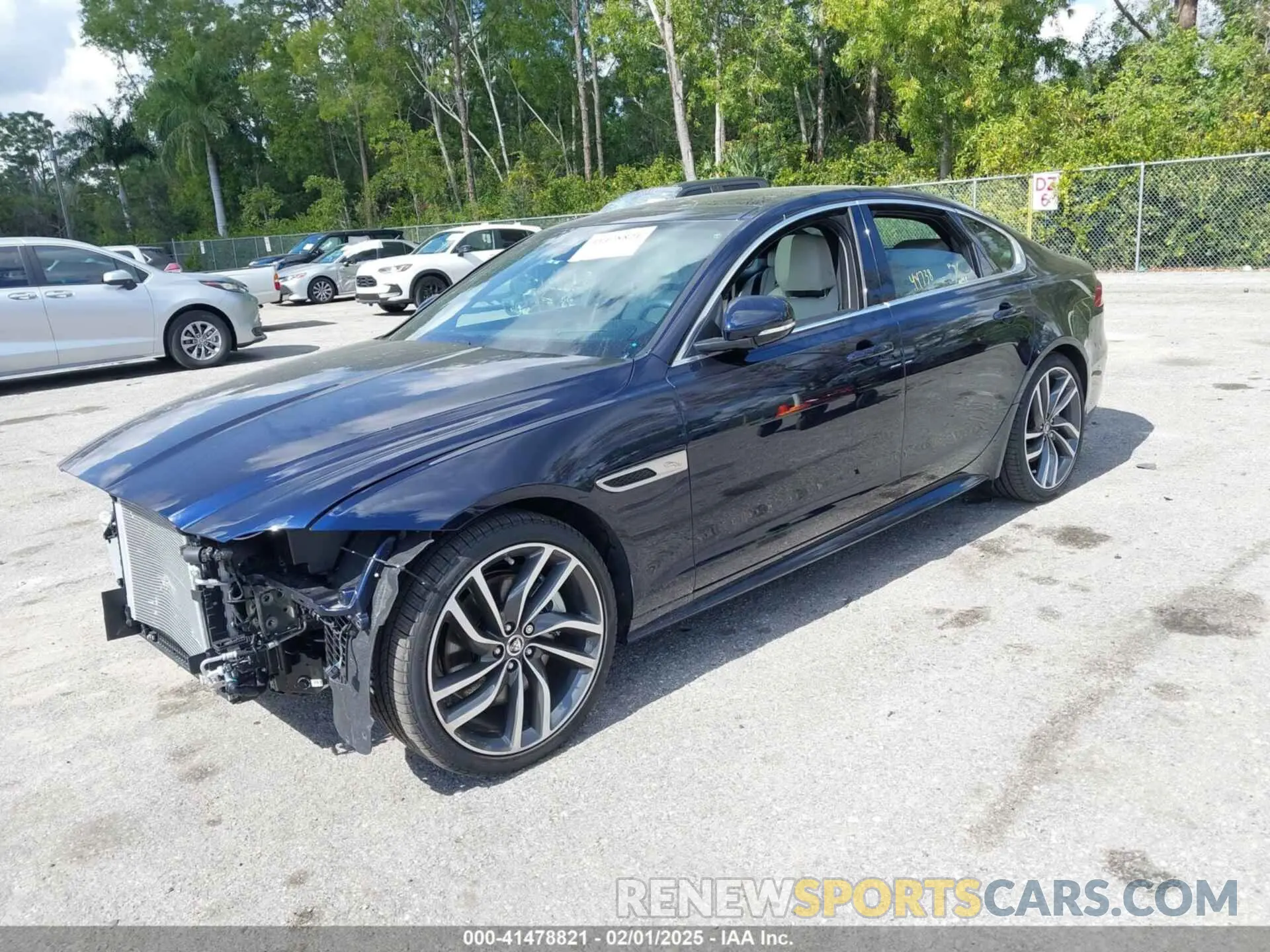 2 Photograph of a damaged car SAJB64FXXRCY96968 JAGUAR XF 2024