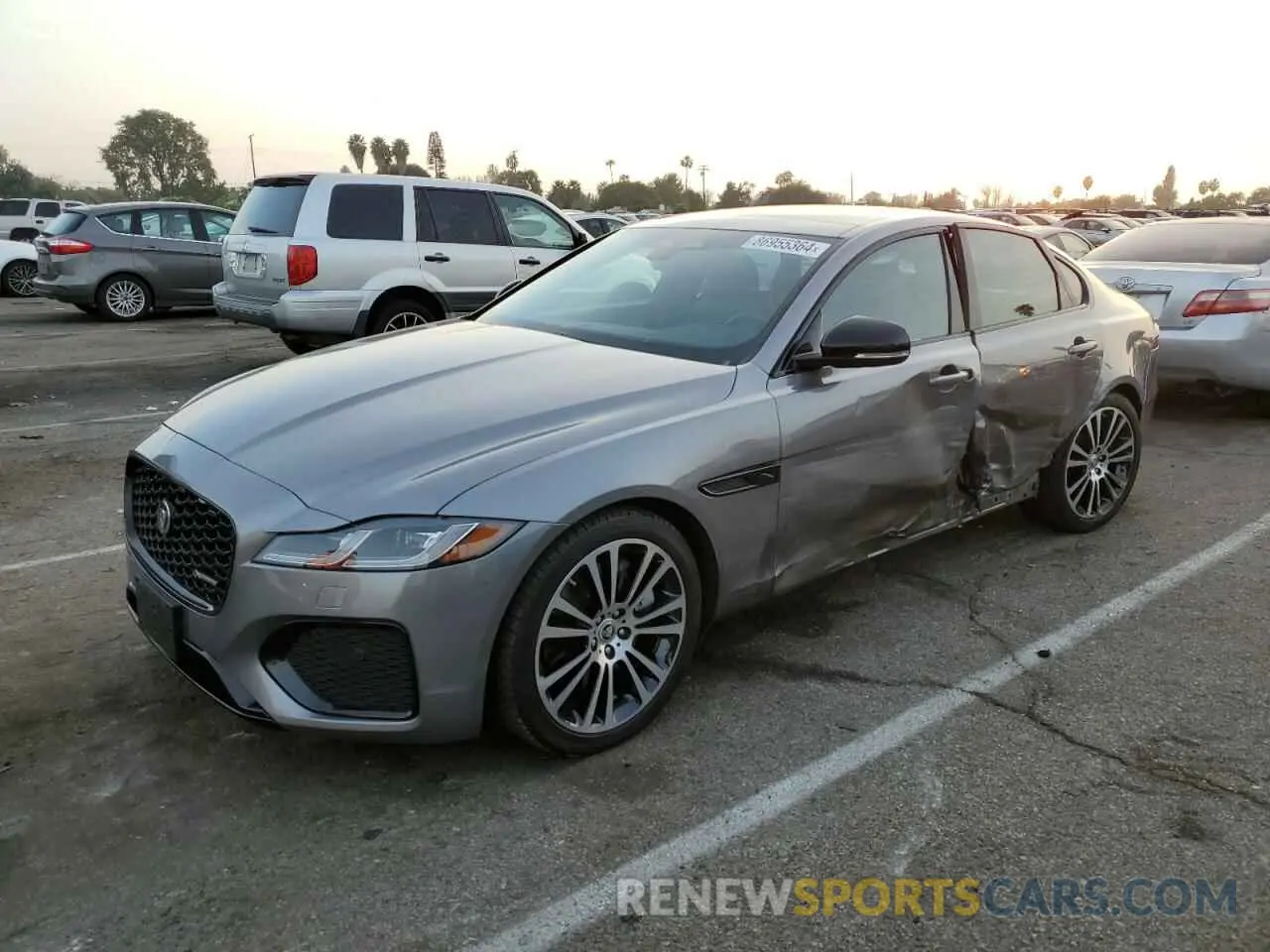 1 Photograph of a damaged car SAJBL4GX9RCY93597 JAGUAR XF 2024