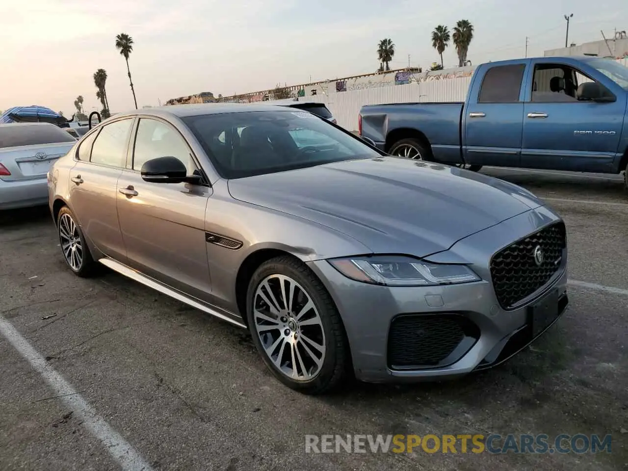 4 Photograph of a damaged car SAJBL4GX9RCY93597 JAGUAR XF 2024