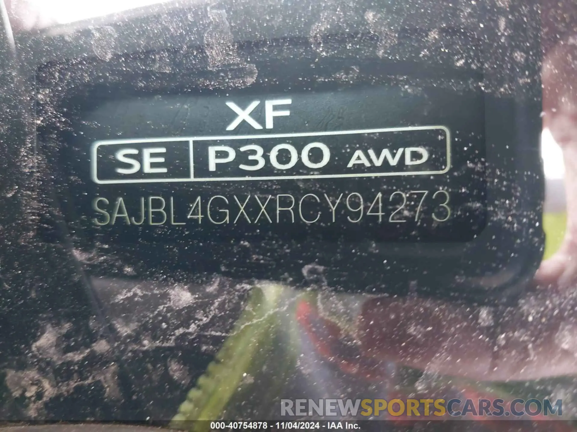 9 Photograph of a damaged car SAJBL4GXXRCY94273 JAGUAR XF 2024