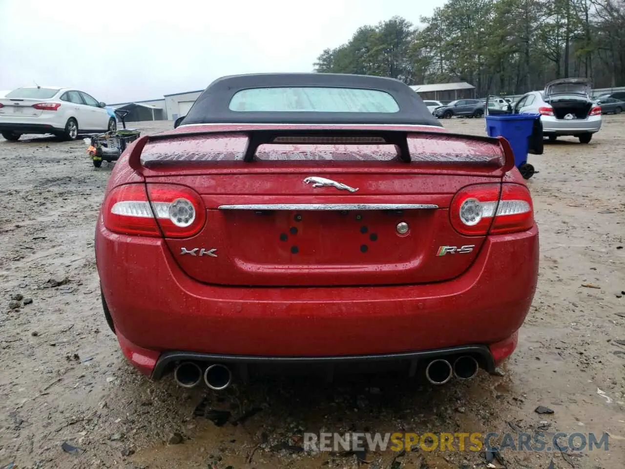 6 Photograph of a damaged car SAJWA4JA2CMB47900 JAGUAR XKR 2012