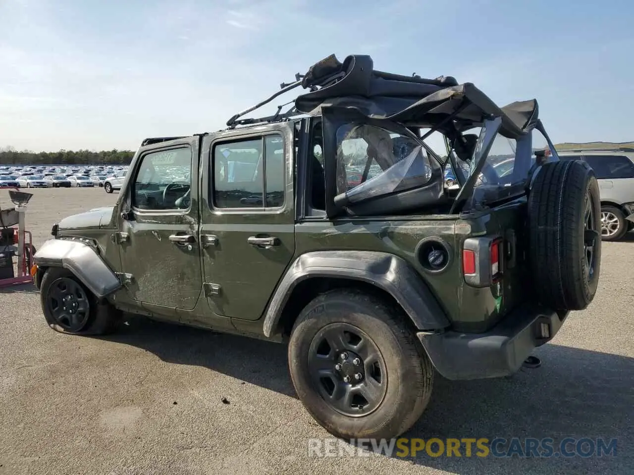 2 Photograph of a damaged car 1C4HJXDN6NW245016 JEEP All Models 2022