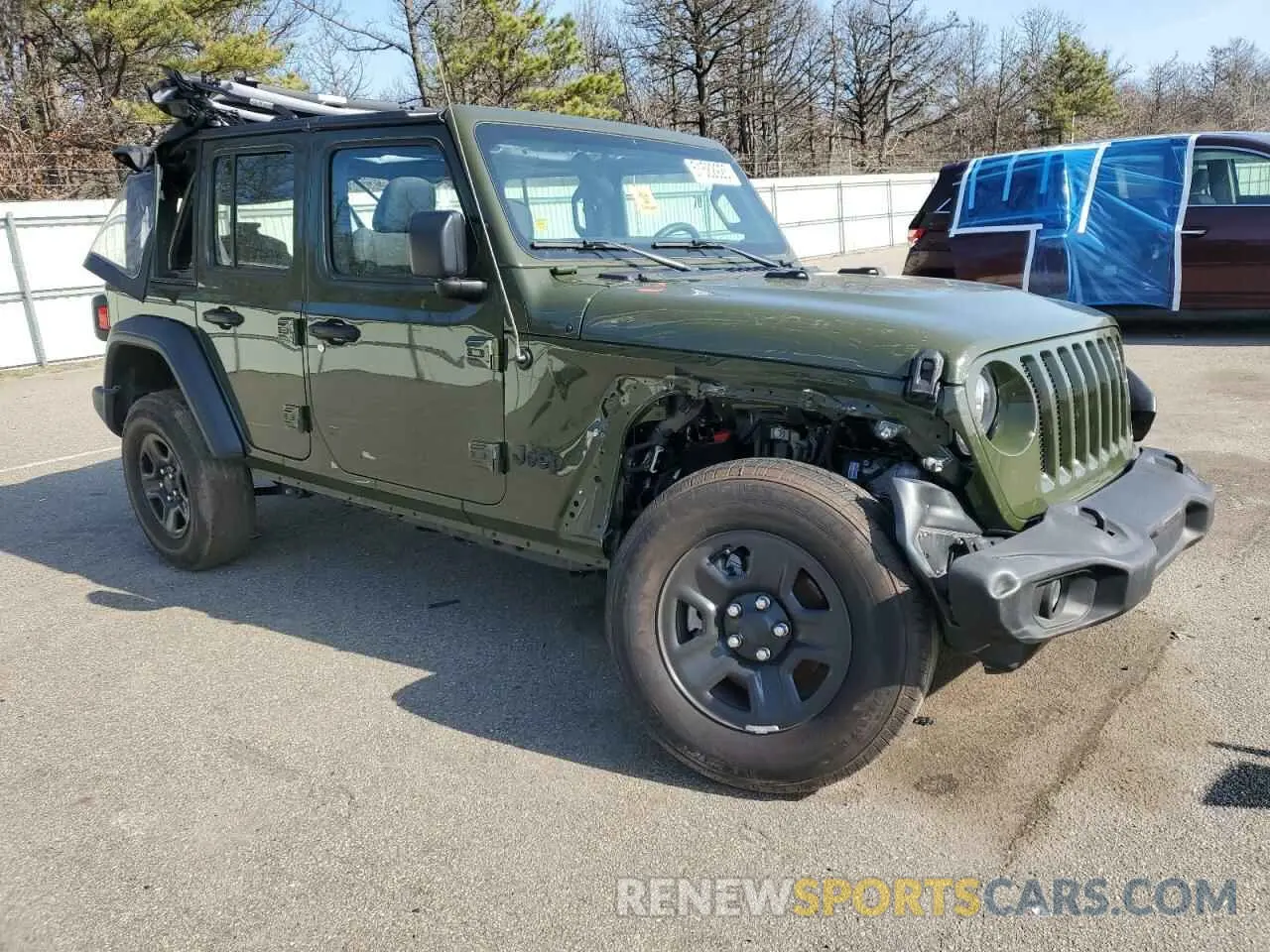 4 Photograph of a damaged car 1C4HJXDN6NW245016 JEEP All Models 2022