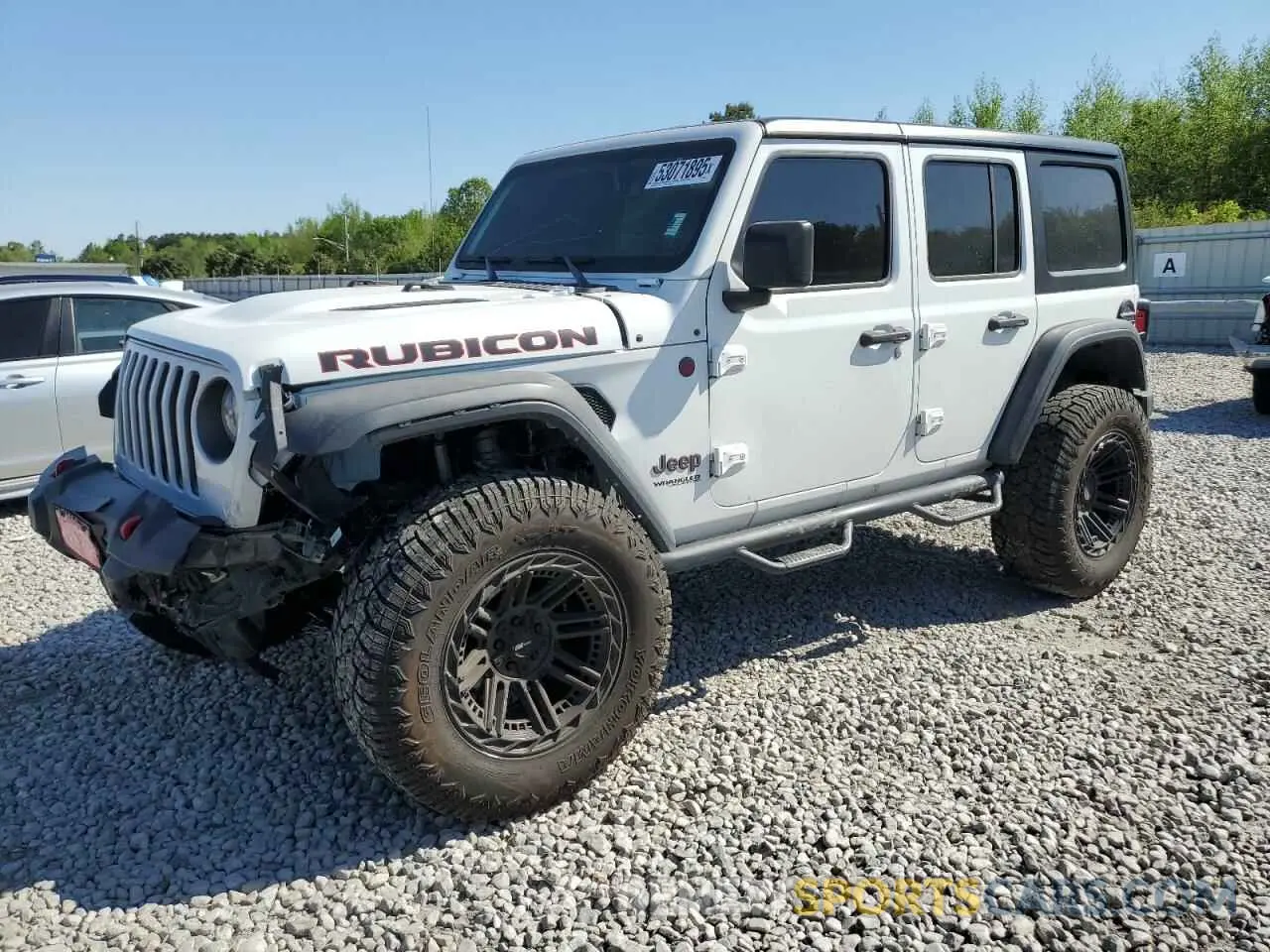 1 Photograph of a damaged car 1C4HJXFN2NW212592 JEEP All Models 2022