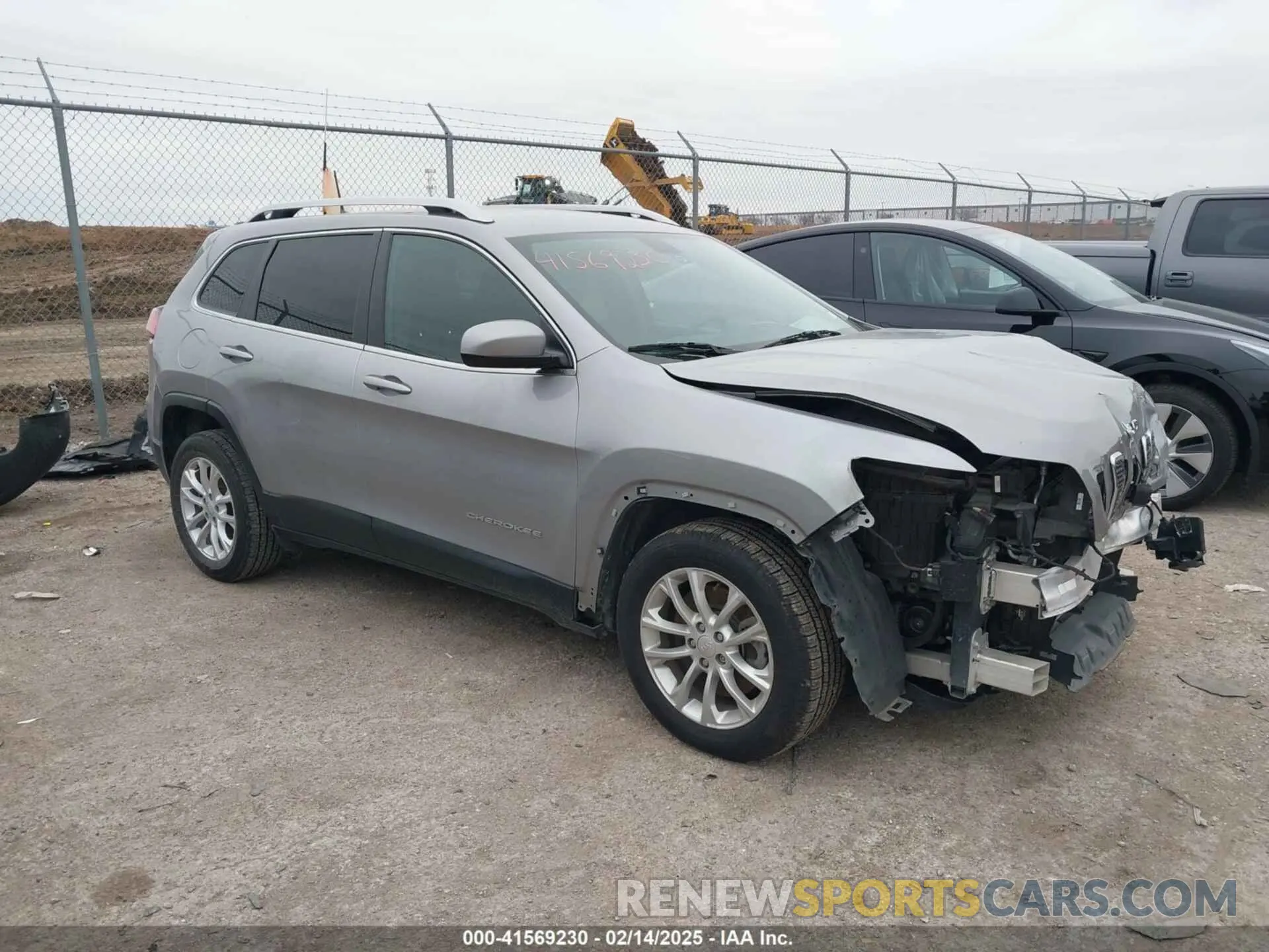 1 Photograph of a damaged car 1C4PJLCB0KD241773 JEEP CHEROKEE 2019