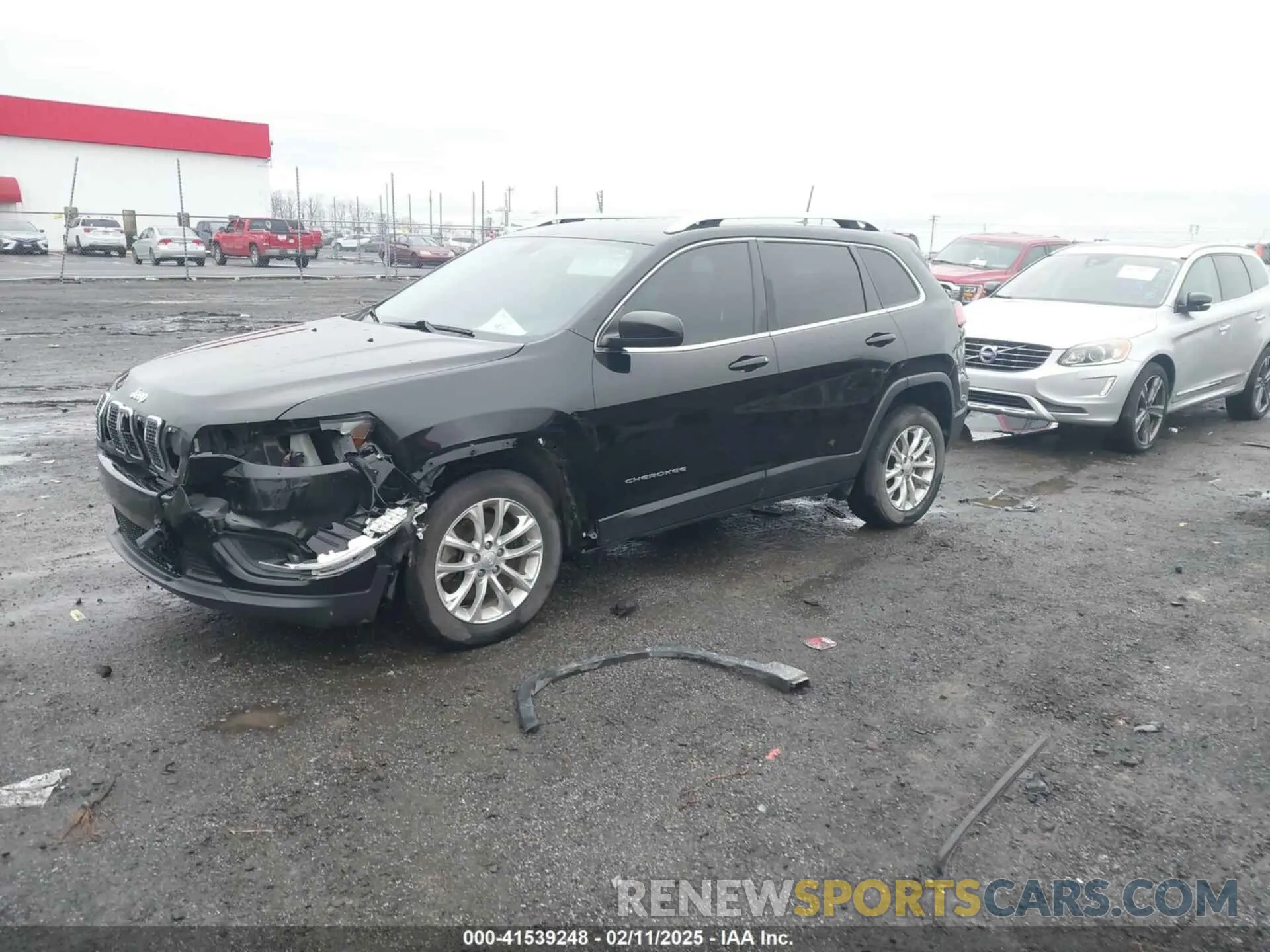 2 Photograph of a damaged car 1C4PJLCB1KD339906 JEEP CHEROKEE 2019