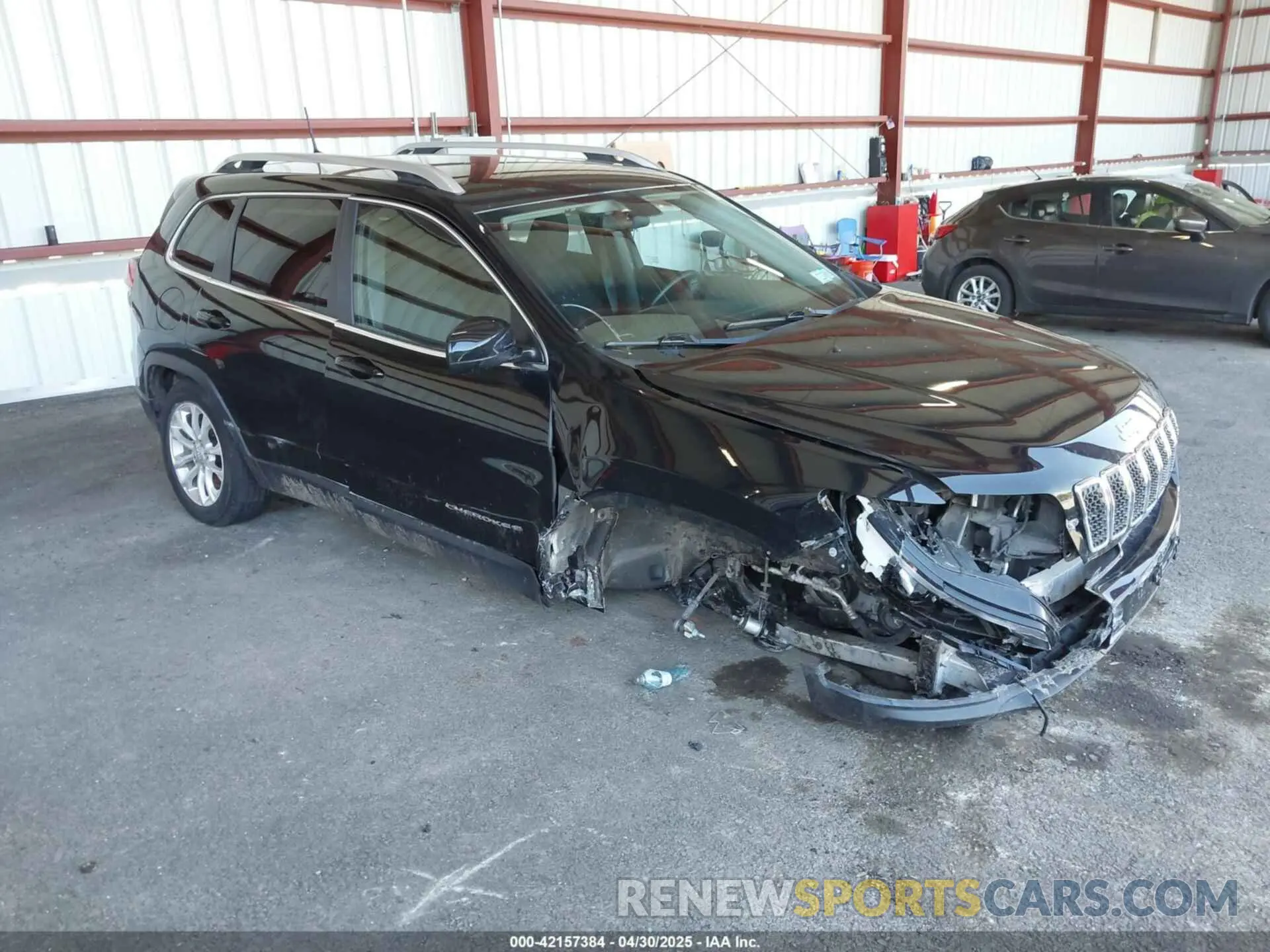 1 Photograph of a damaged car 1C4PJLCB1KD444428 JEEP CHEROKEE 2019
