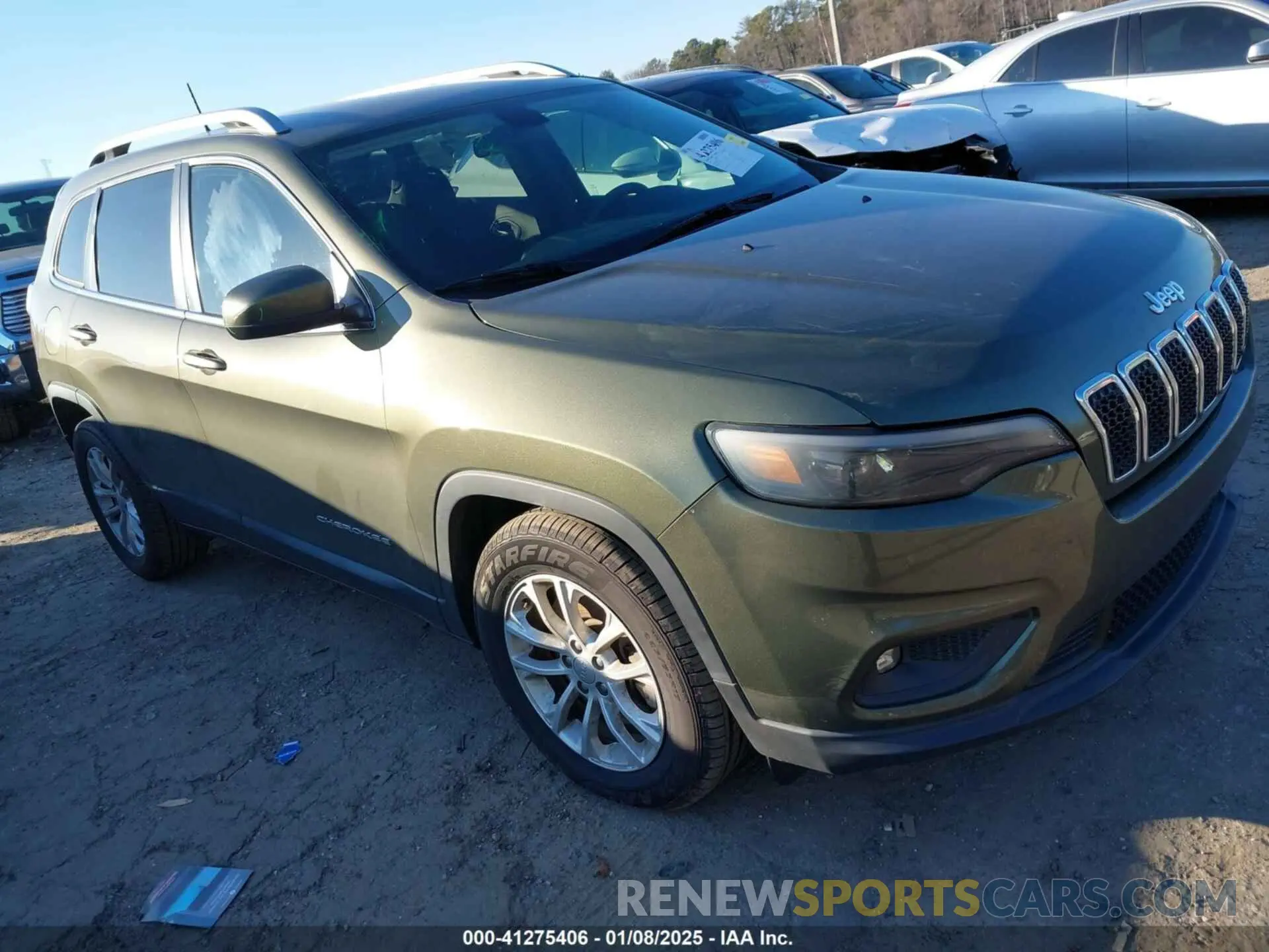 1 Photograph of a damaged car 1C4PJLCB3KD416517 JEEP CHEROKEE 2019