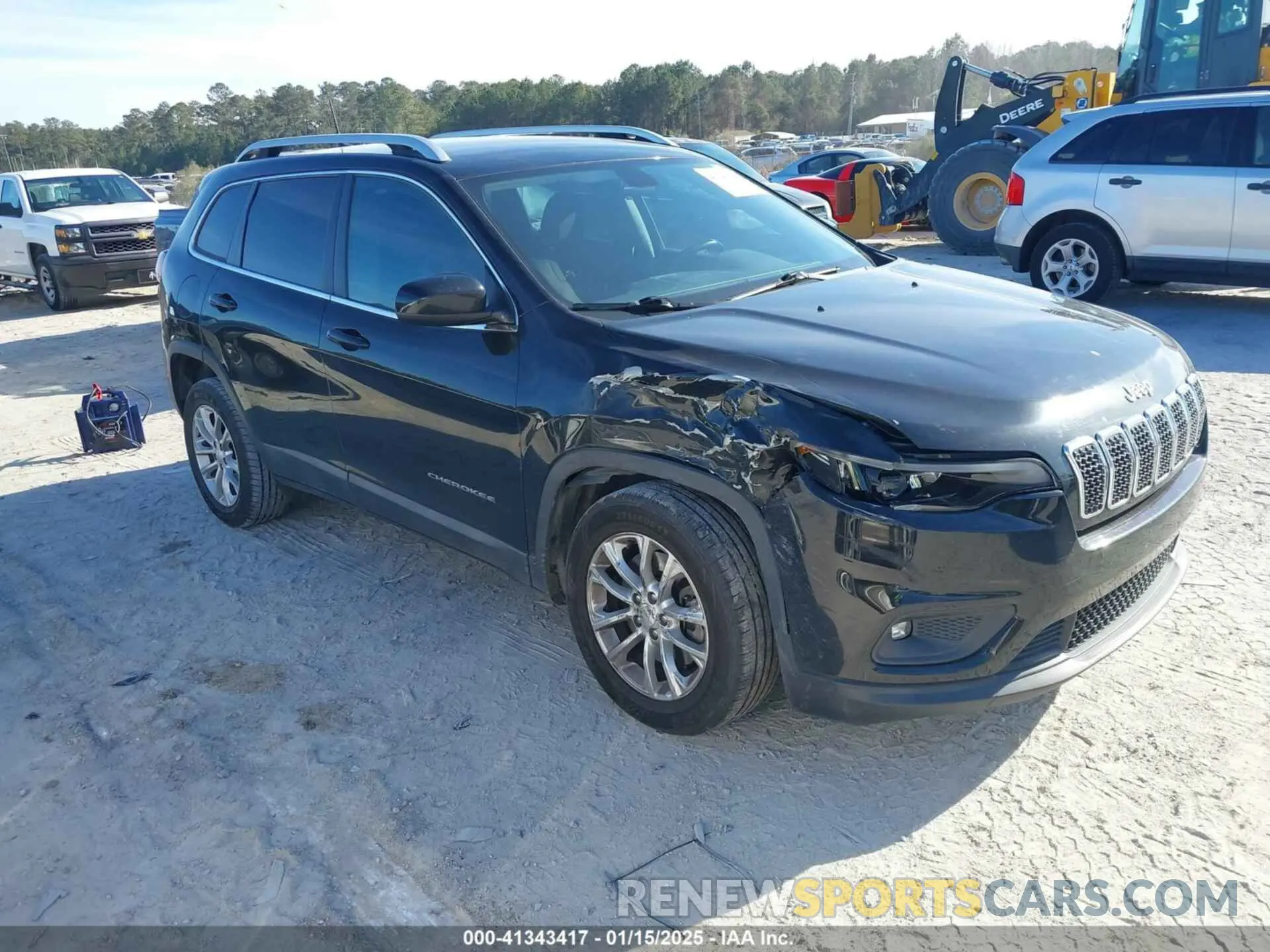 1 Photograph of a damaged car 1C4PJLCB9KD205516 JEEP CHEROKEE 2019