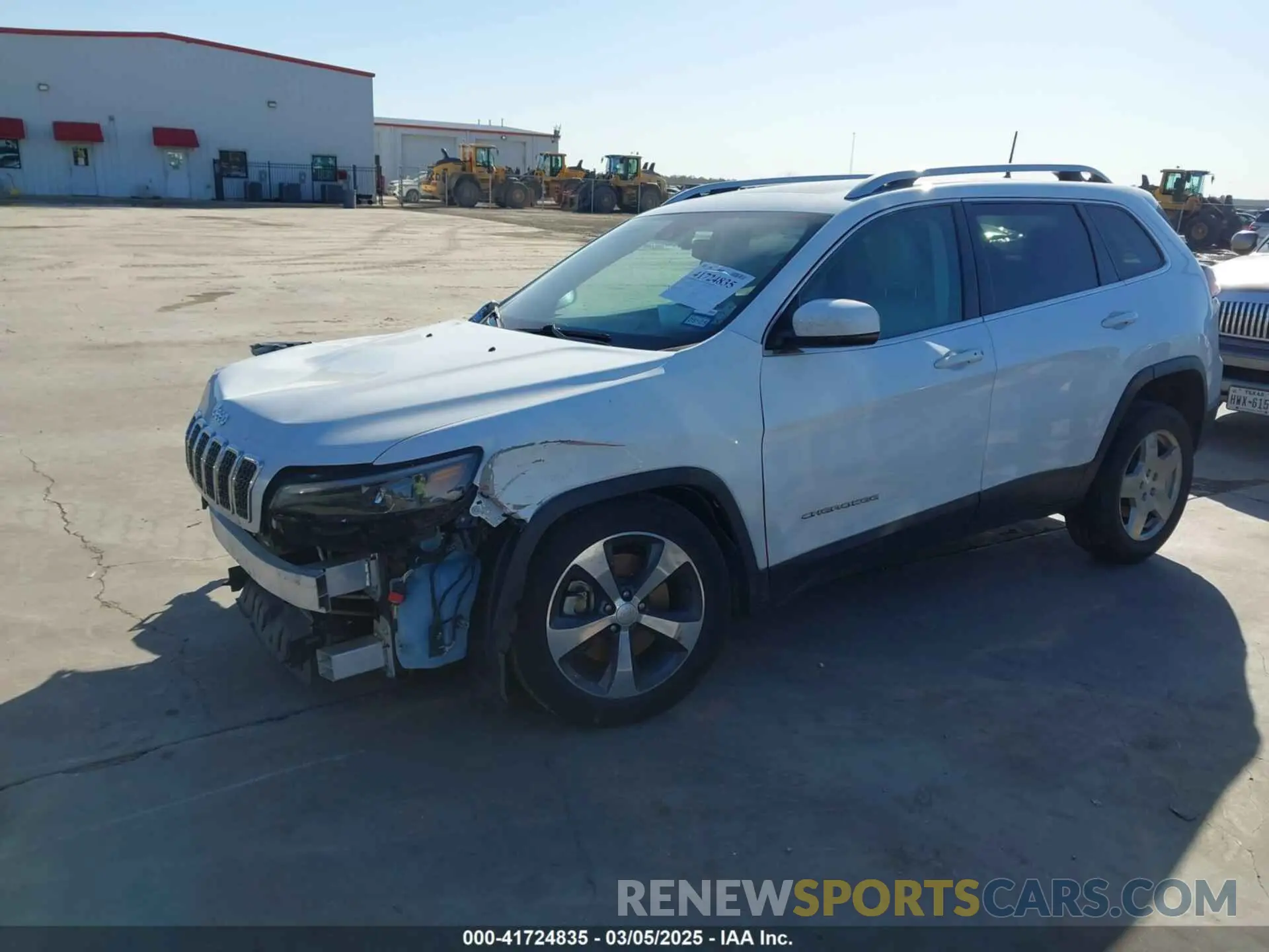 2 Photograph of a damaged car 1C4PJLDX2KD273103 JEEP CHEROKEE 2019