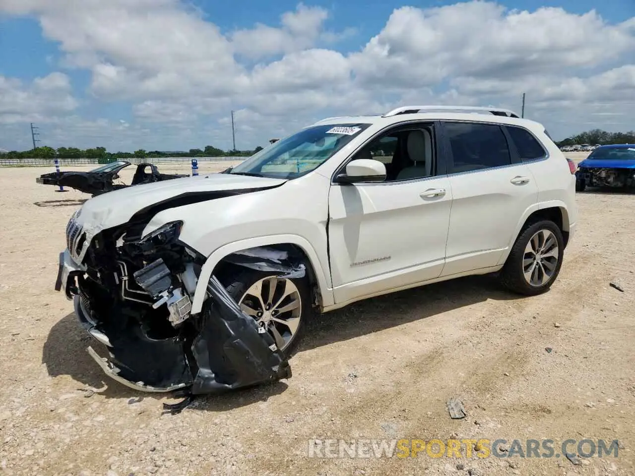 1 Photograph of a damaged car 1C4PJLJX1KD353500 JEEP CHEROKEE 2019
