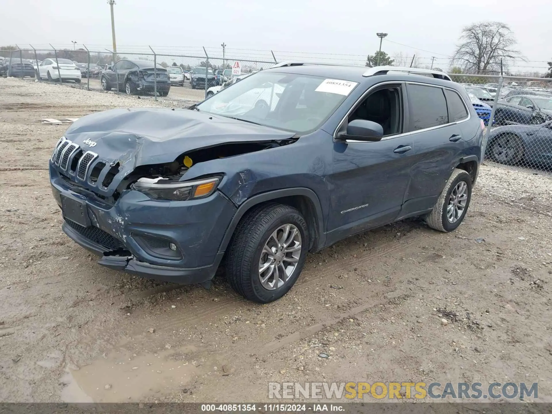2 Photograph of a damaged car 1C4PJLLB0KD434960 JEEP CHEROKEE 2019
