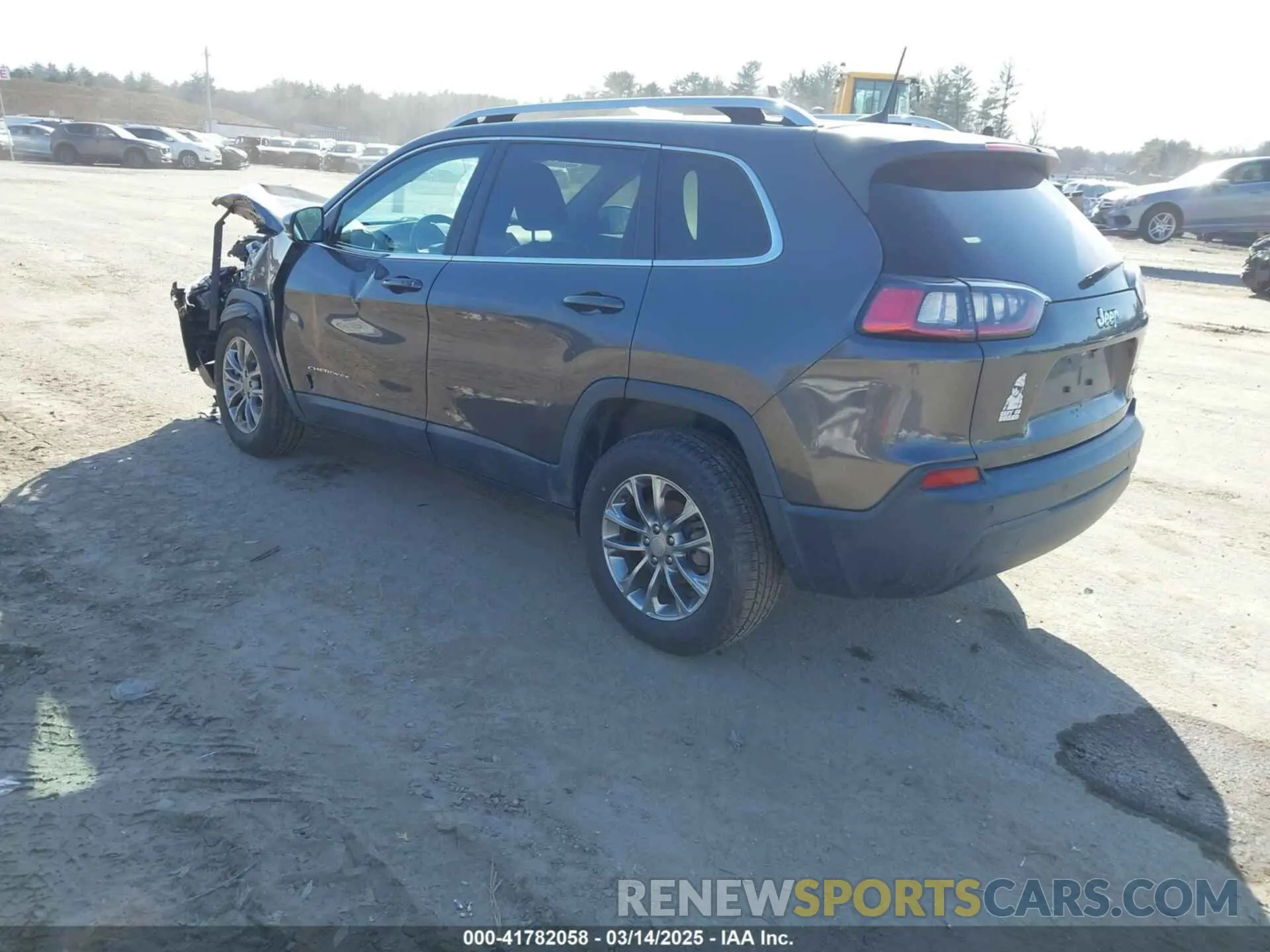 3 Photograph of a damaged car 1C4PJLLB3KD406294 JEEP CHEROKEE 2019