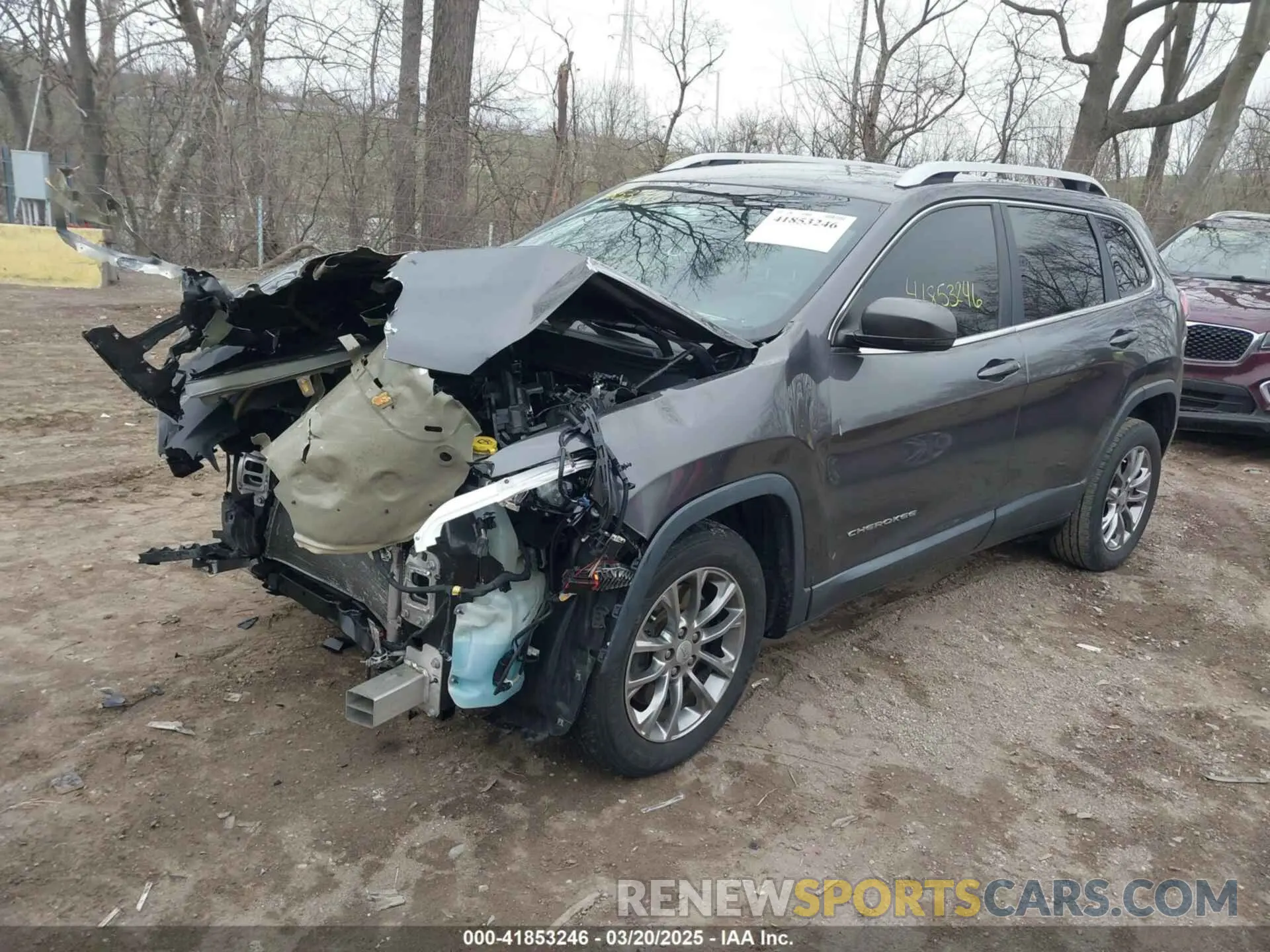 2 Photograph of a damaged car 1C4PJLLB4KD382412 JEEP CHEROKEE 2019