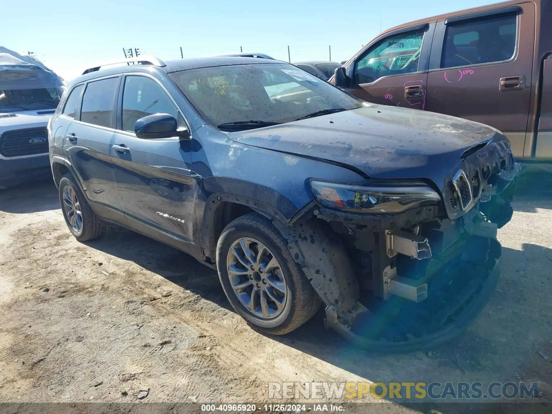 1 Photograph of a damaged car 1C4PJLLB7KD434115 JEEP CHEROKEE 2019