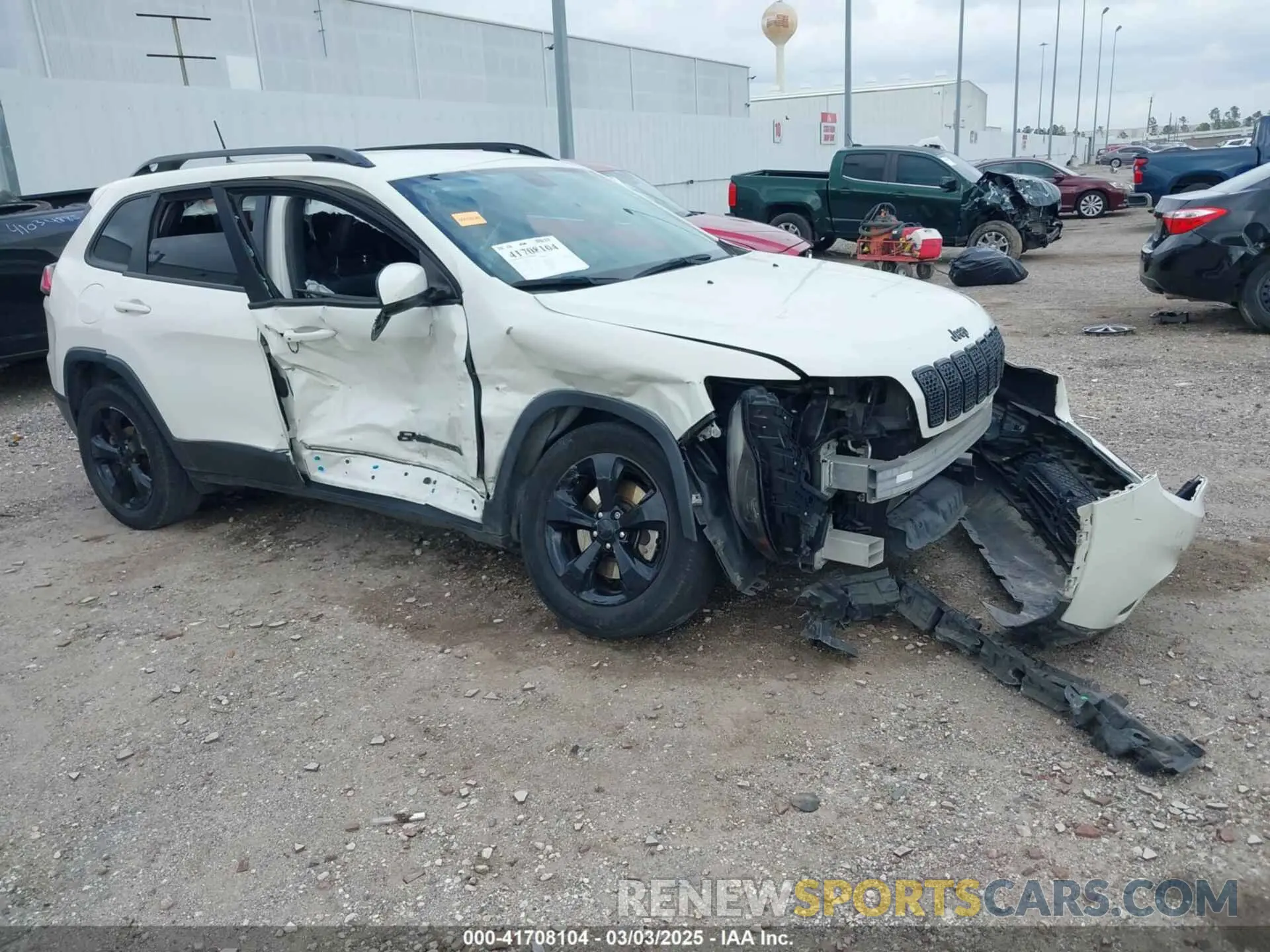 1 Photograph of a damaged car 1C4PJLLBXKD405322 JEEP CHEROKEE 2019