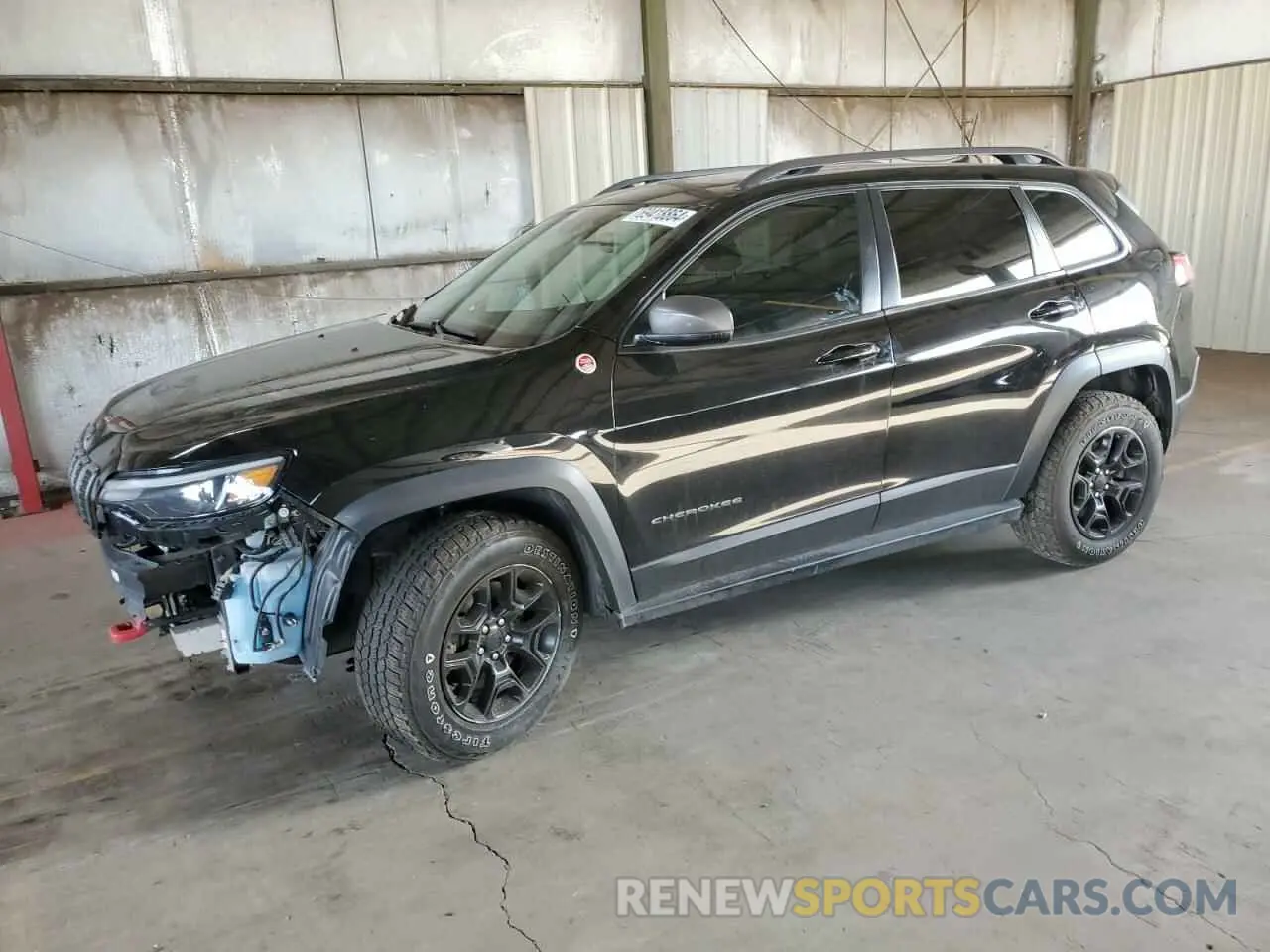 1 Photograph of a damaged car 1C4PJMBN6KD177840 JEEP CHEROKEE 2019