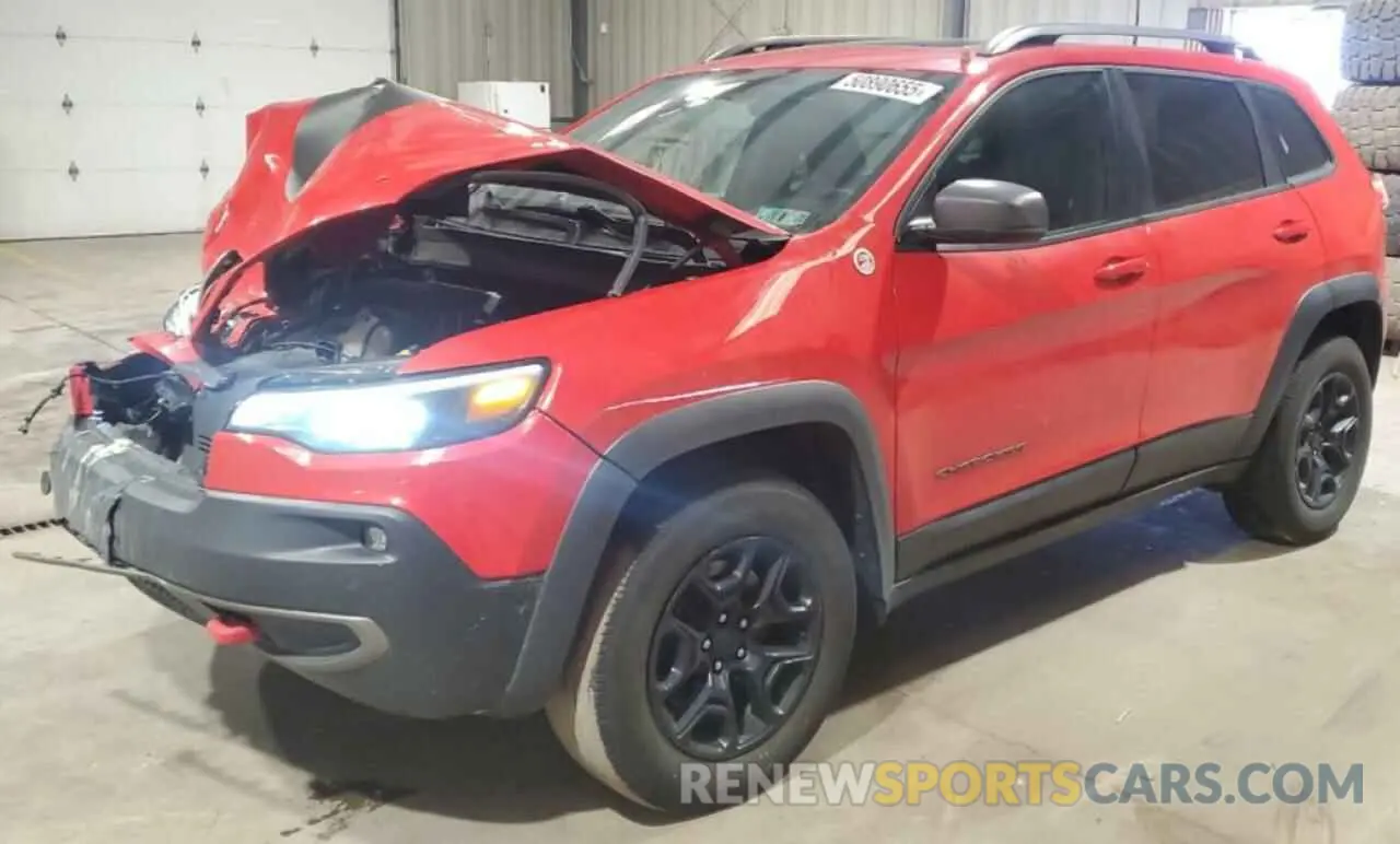 1 Photograph of a damaged car 1C4PJMBN8KD315278 JEEP CHEROKEE 2019