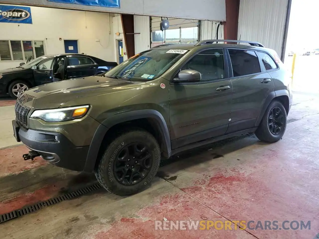 1 Photograph of a damaged car 1C4PJMBX1KD104876 JEEP CHEROKEE 2019