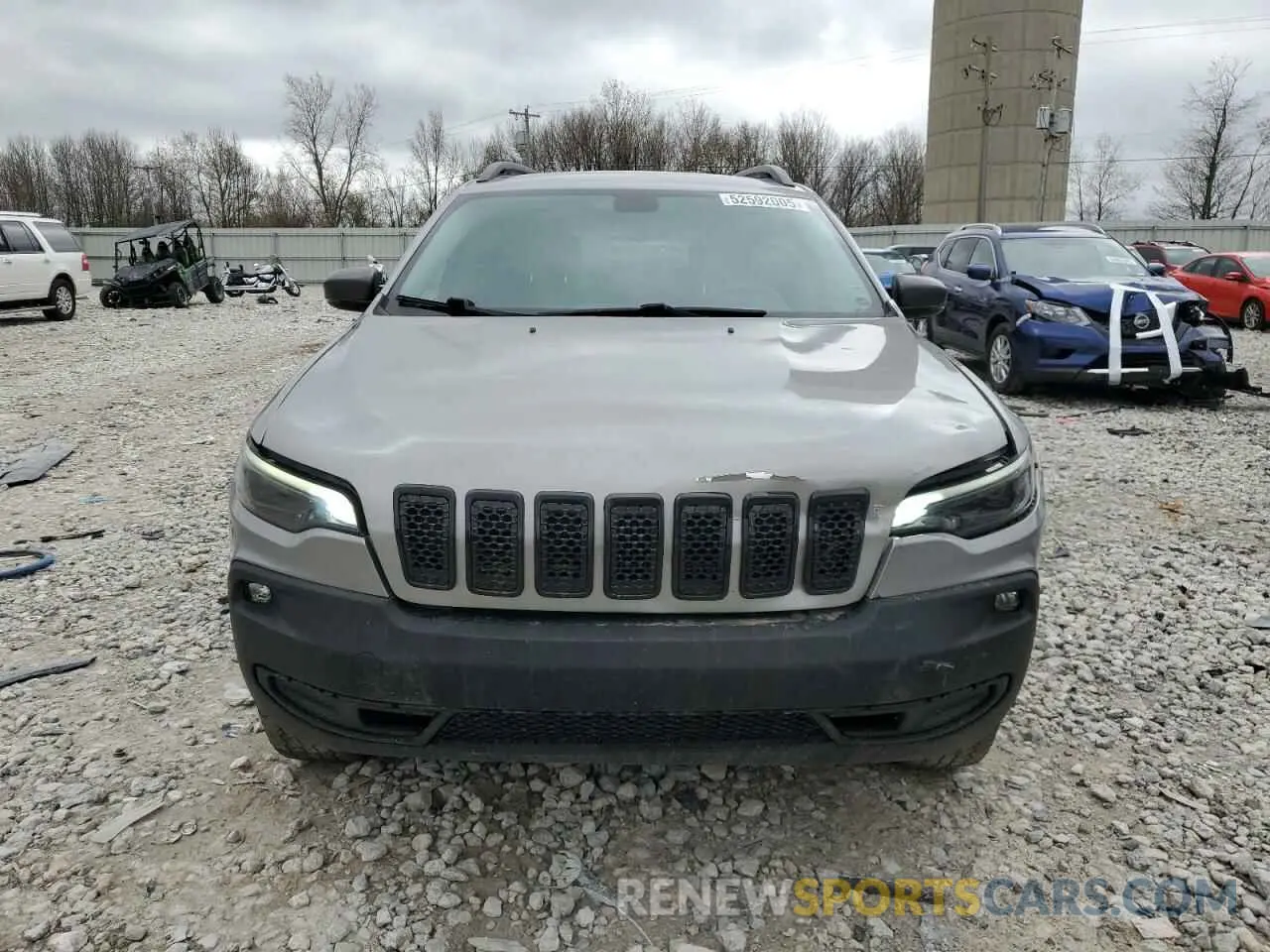 5 Photograph of a damaged car 1C4PJMBX2KD186536 JEEP CHEROKEE 2019