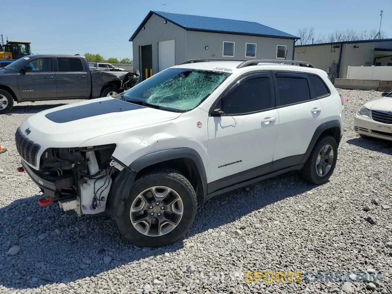 1 Photograph of a damaged car 1C4PJMBX4KD279087 JEEP CHEROKEE 2019