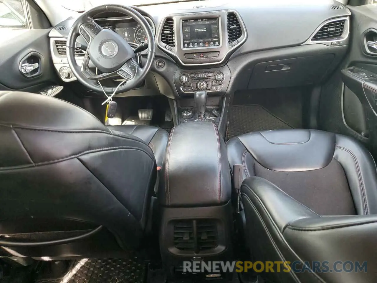 8 Photograph of a damaged car 1C4PJMBX4KD463350 JEEP CHEROKEE 2019