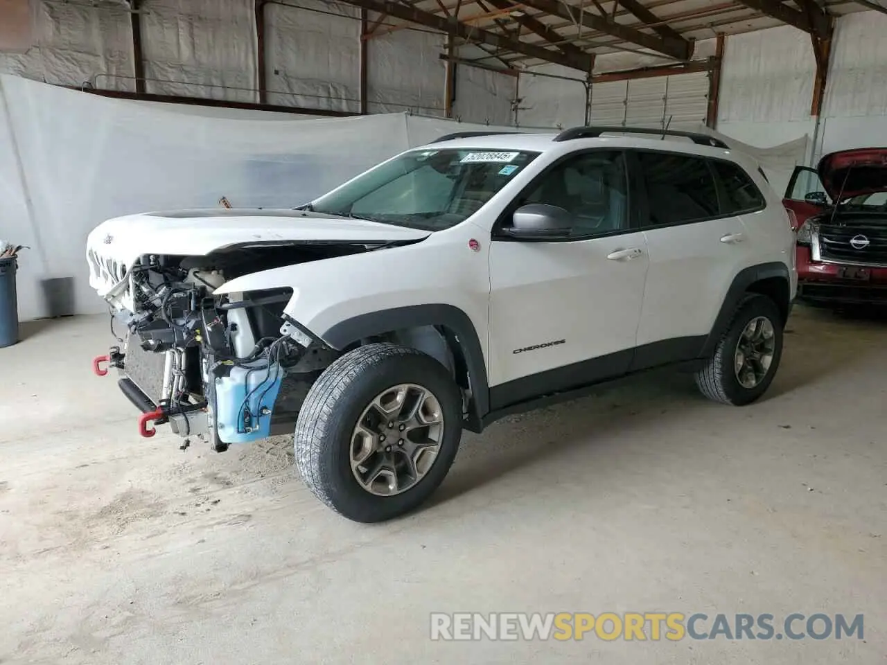 1 Photograph of a damaged car 1C4PJMBX5KD250701 JEEP CHEROKEE 2019