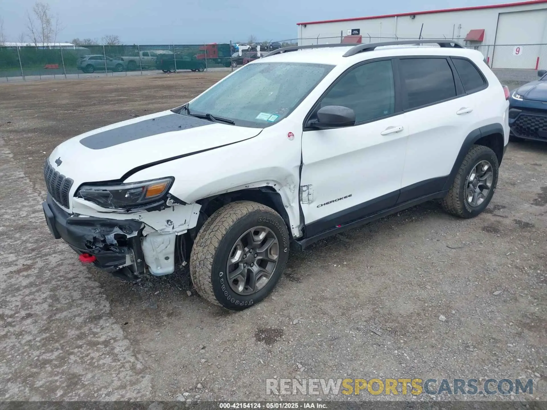 2 Photograph of a damaged car 1C4PJMBX7KD126848 JEEP CHEROKEE 2019