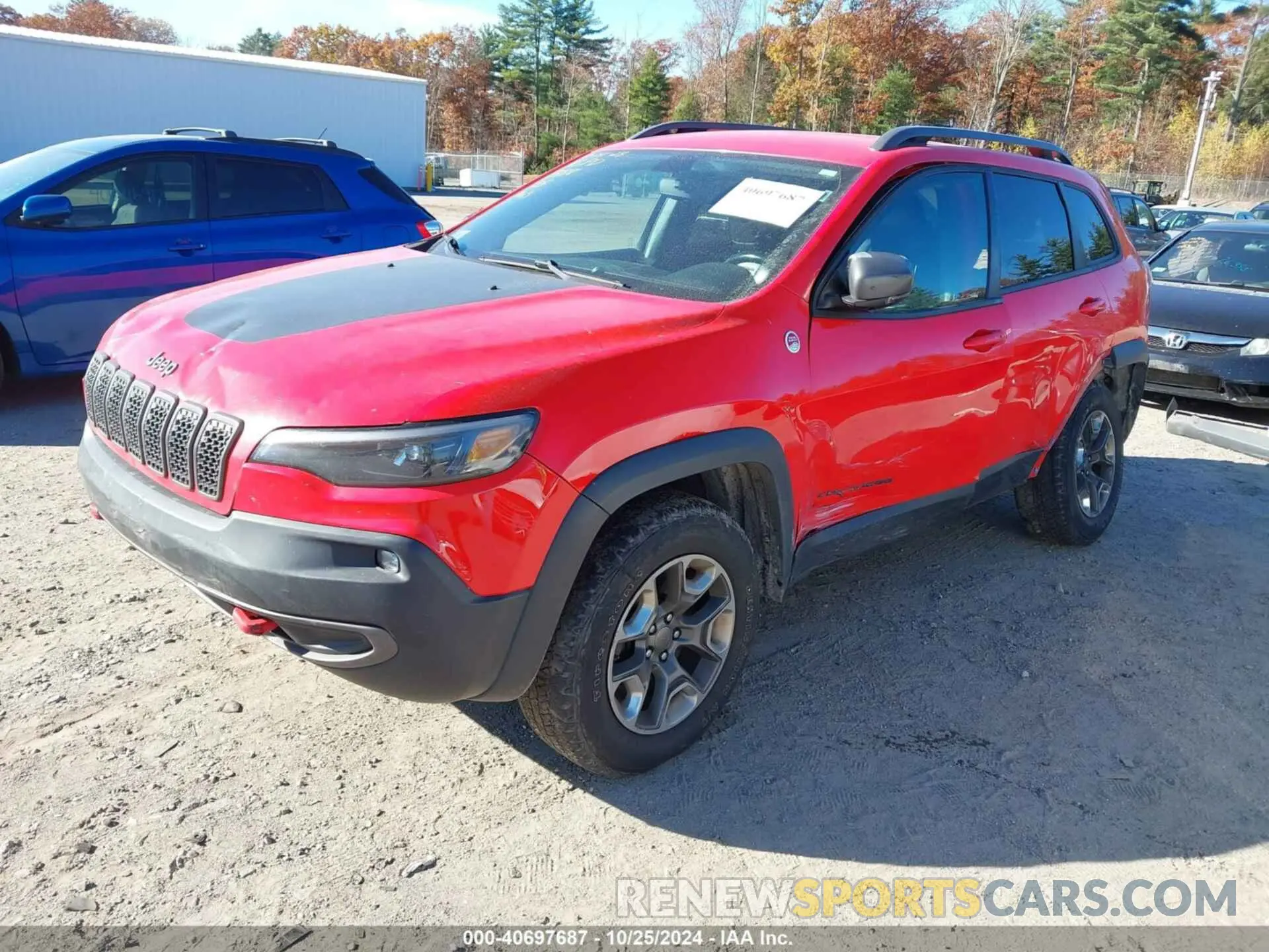2 Photograph of a damaged car 1C4PJMBX7KD298488 JEEP CHEROKEE 2019