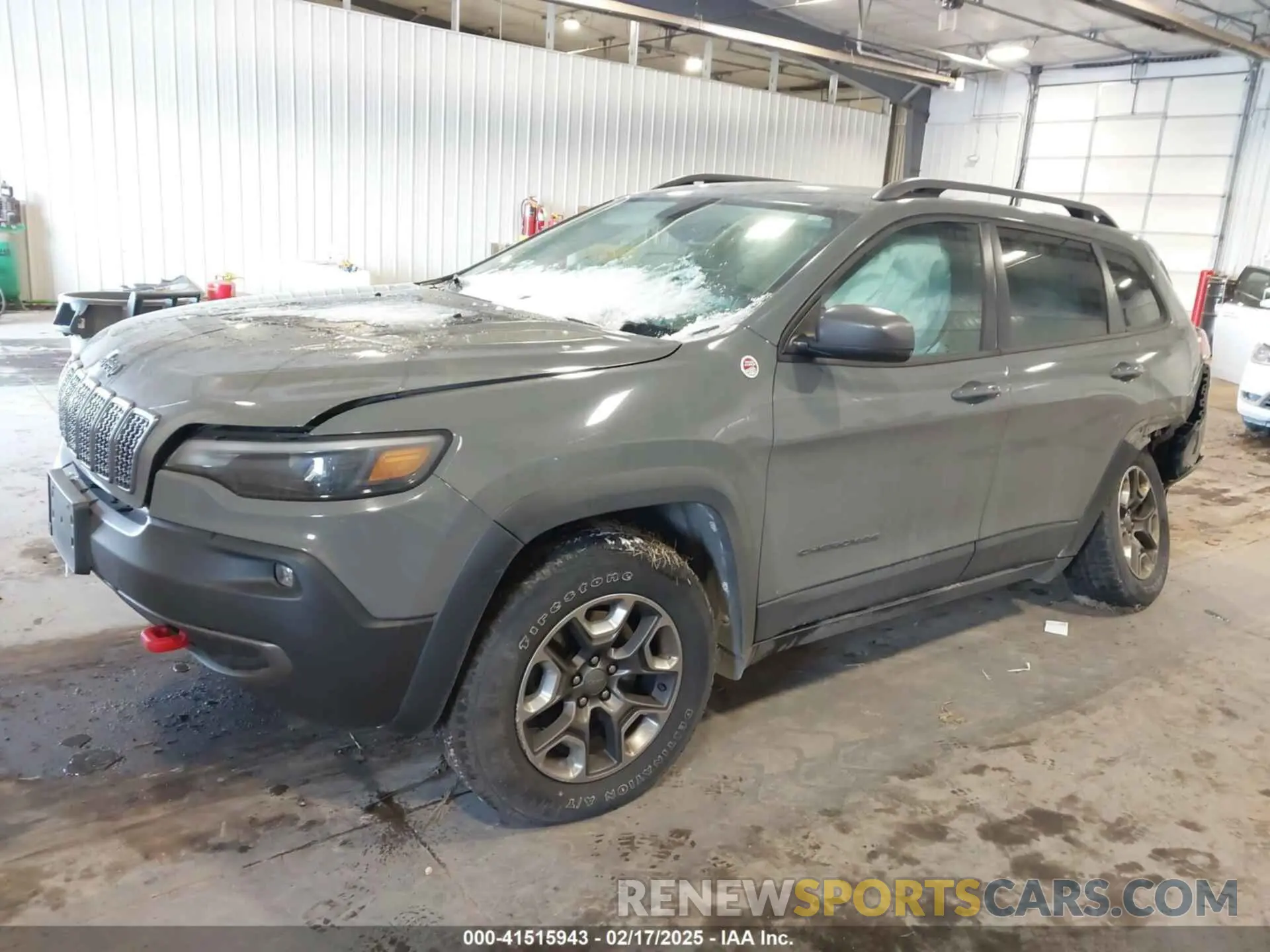 2 Photograph of a damaged car 1C4PJMBX7KD361203 JEEP CHEROKEE 2019