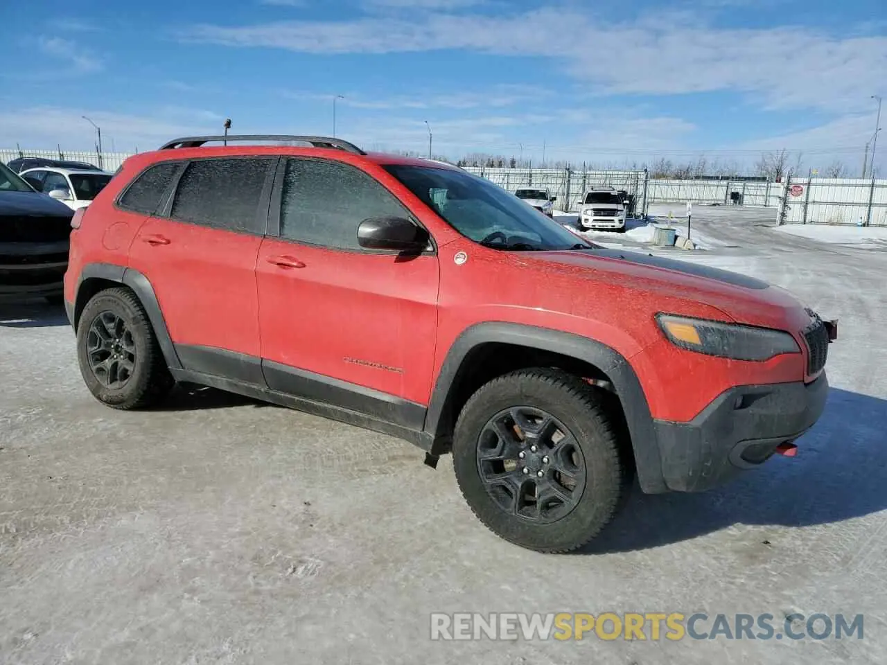 4 Photograph of a damaged car 1C4PJMBX7KD361816 JEEP CHEROKEE 2019