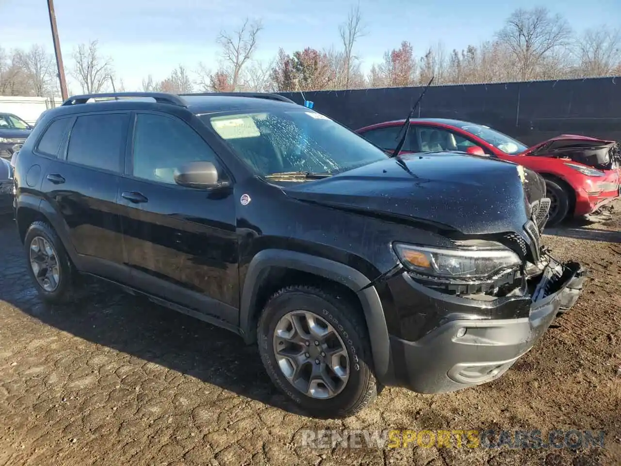 4 Photograph of a damaged car 1C4PJMBX7KD418077 JEEP CHEROKEE 2019