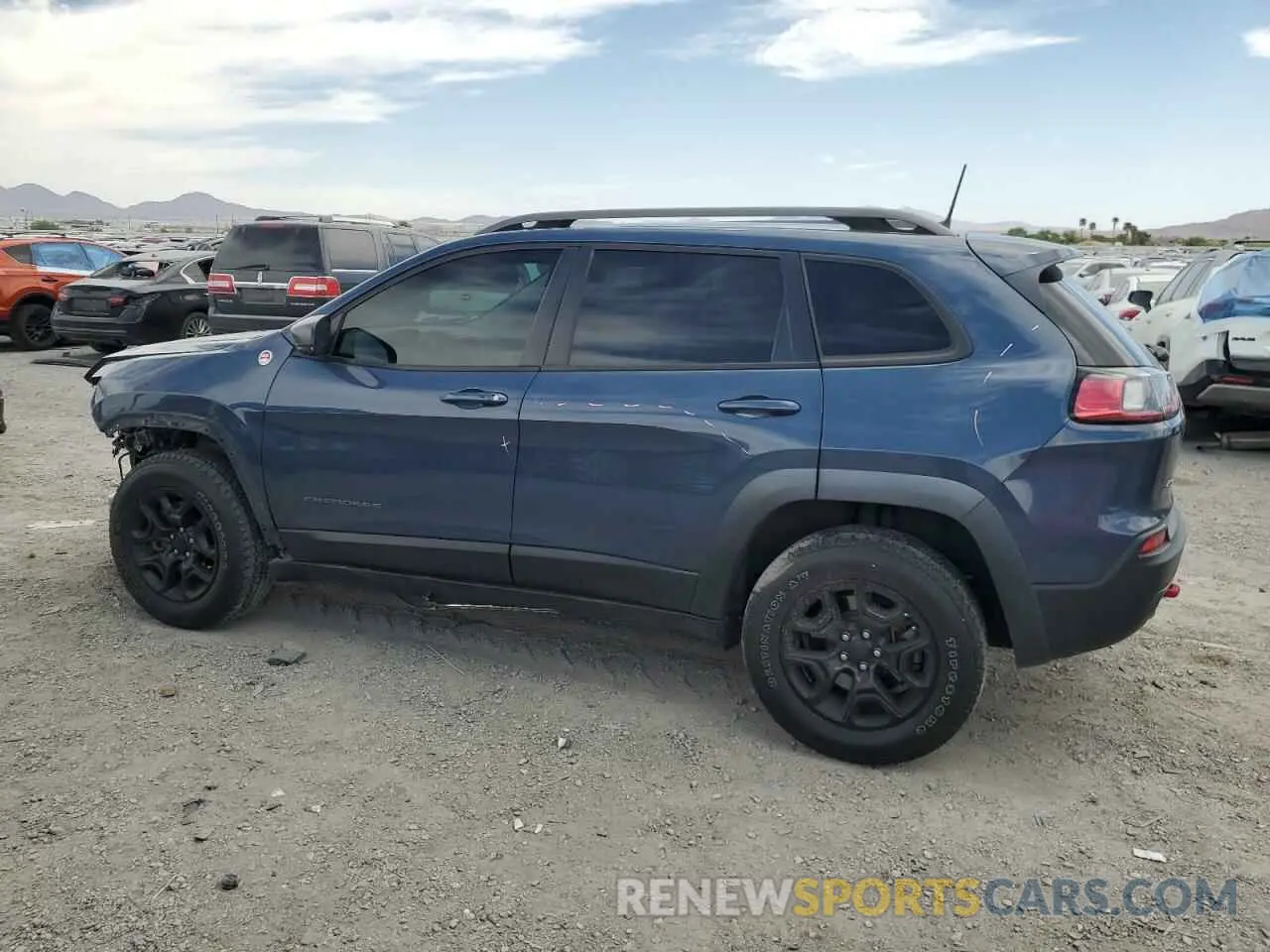 2 Photograph of a damaged car 1C4PJMBX7KD441911 JEEP CHEROKEE 2019