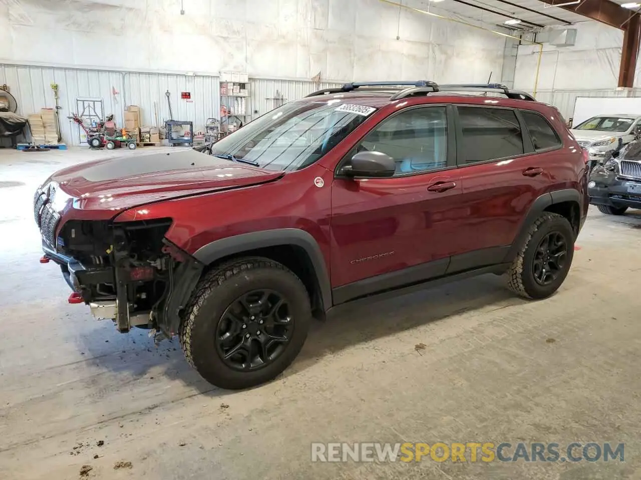 1 Photograph of a damaged car 1C4PJMBX8KD229146 JEEP CHEROKEE 2019