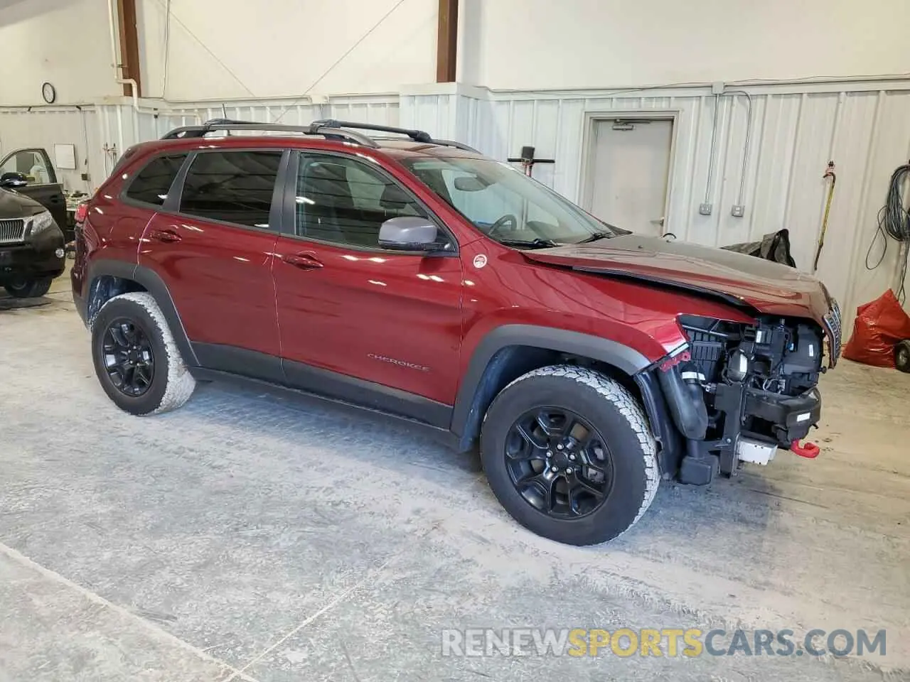4 Photograph of a damaged car 1C4PJMBX8KD229146 JEEP CHEROKEE 2019