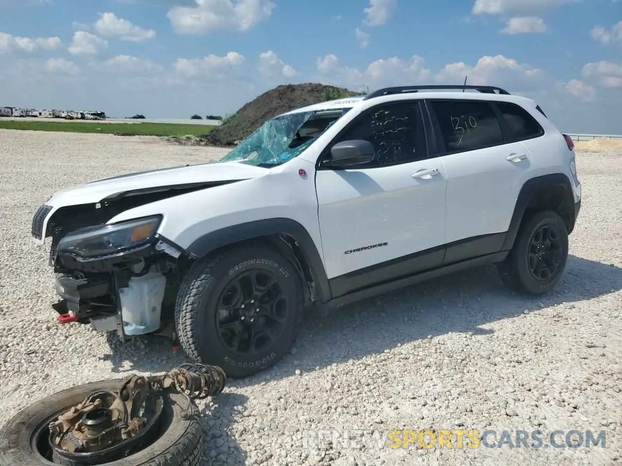 1 Photograph of a damaged car 1C4PJMBX9KD310723 JEEP CHEROKEE 2019